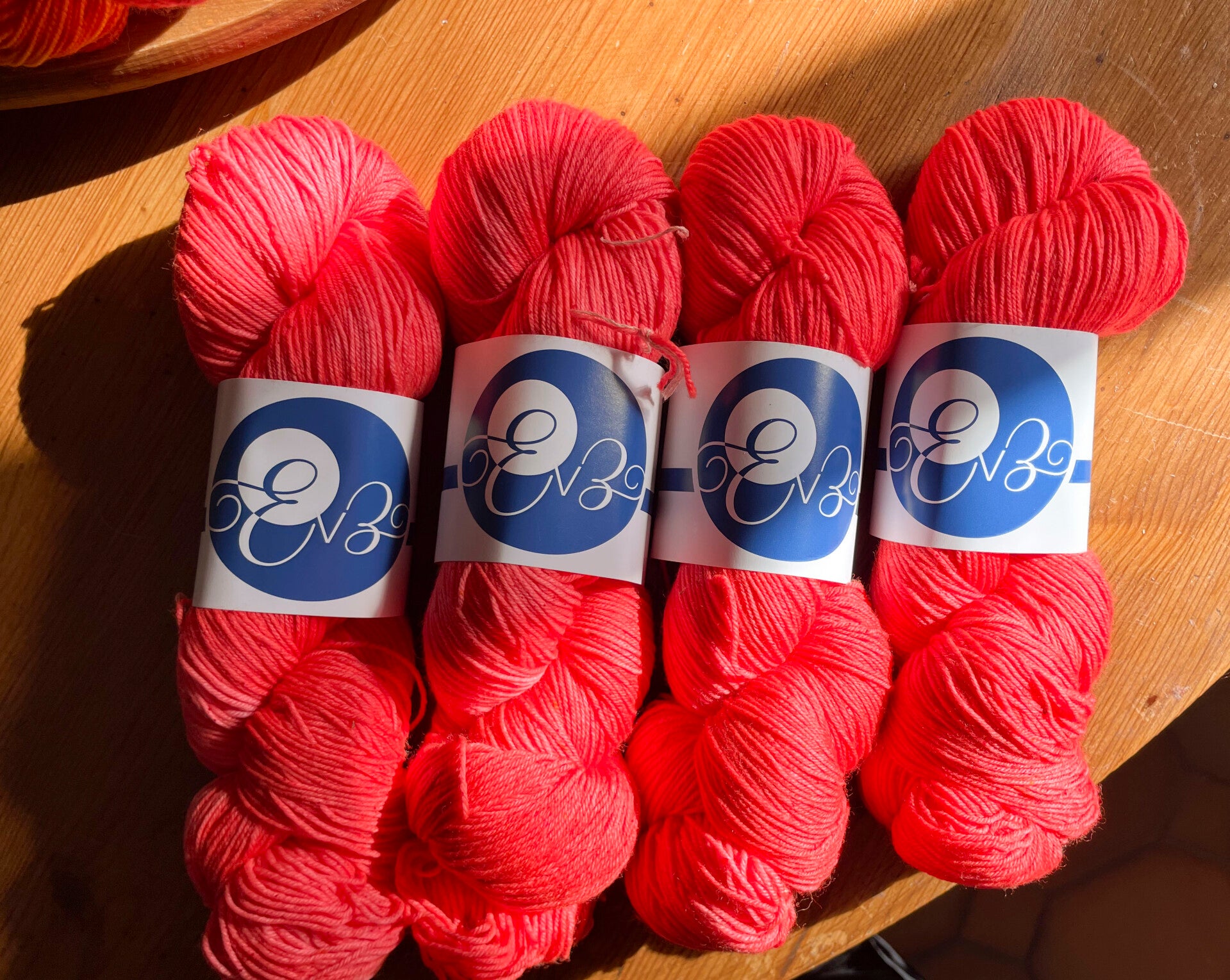 Fluo red • Merino Nylon