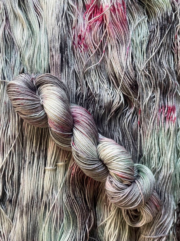 Flowers in the city • Merino bambou soie