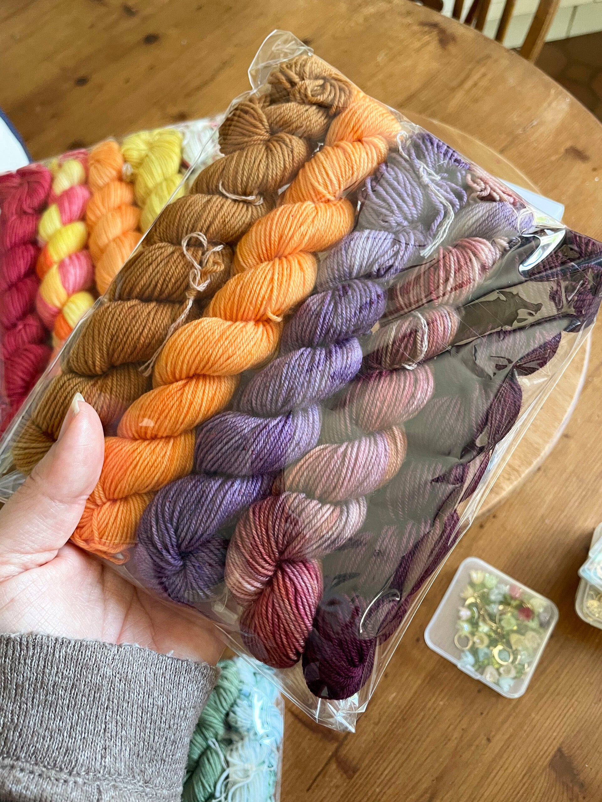 Kit de minis • Merino Nylon • marron>Andrea