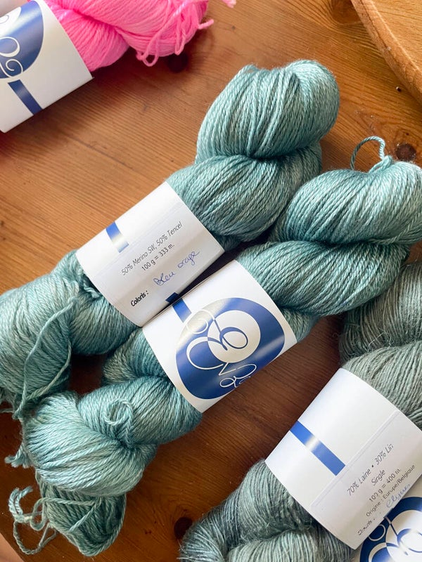 Bleu orage • Merino Tencel