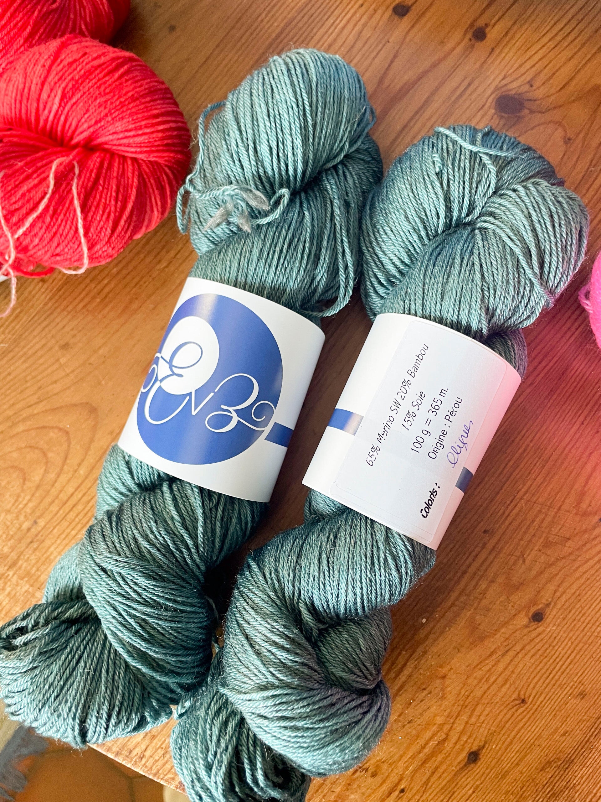 Cligues • Merino bambou soie