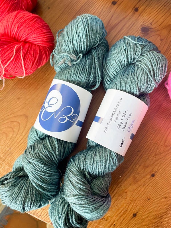 Cligues • Merino bambou soie