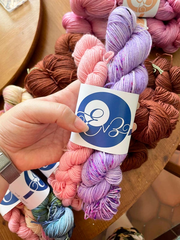 Kit à cho7 • Merino Nylon • Blackberry Icecream