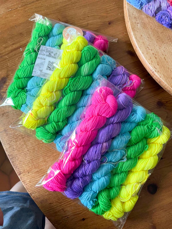 Kit de minis • Merino Nylon • Fluos 2026