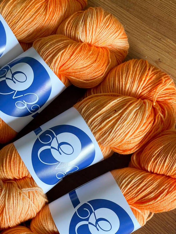 Sorbet melon • Merino Nylon Soie