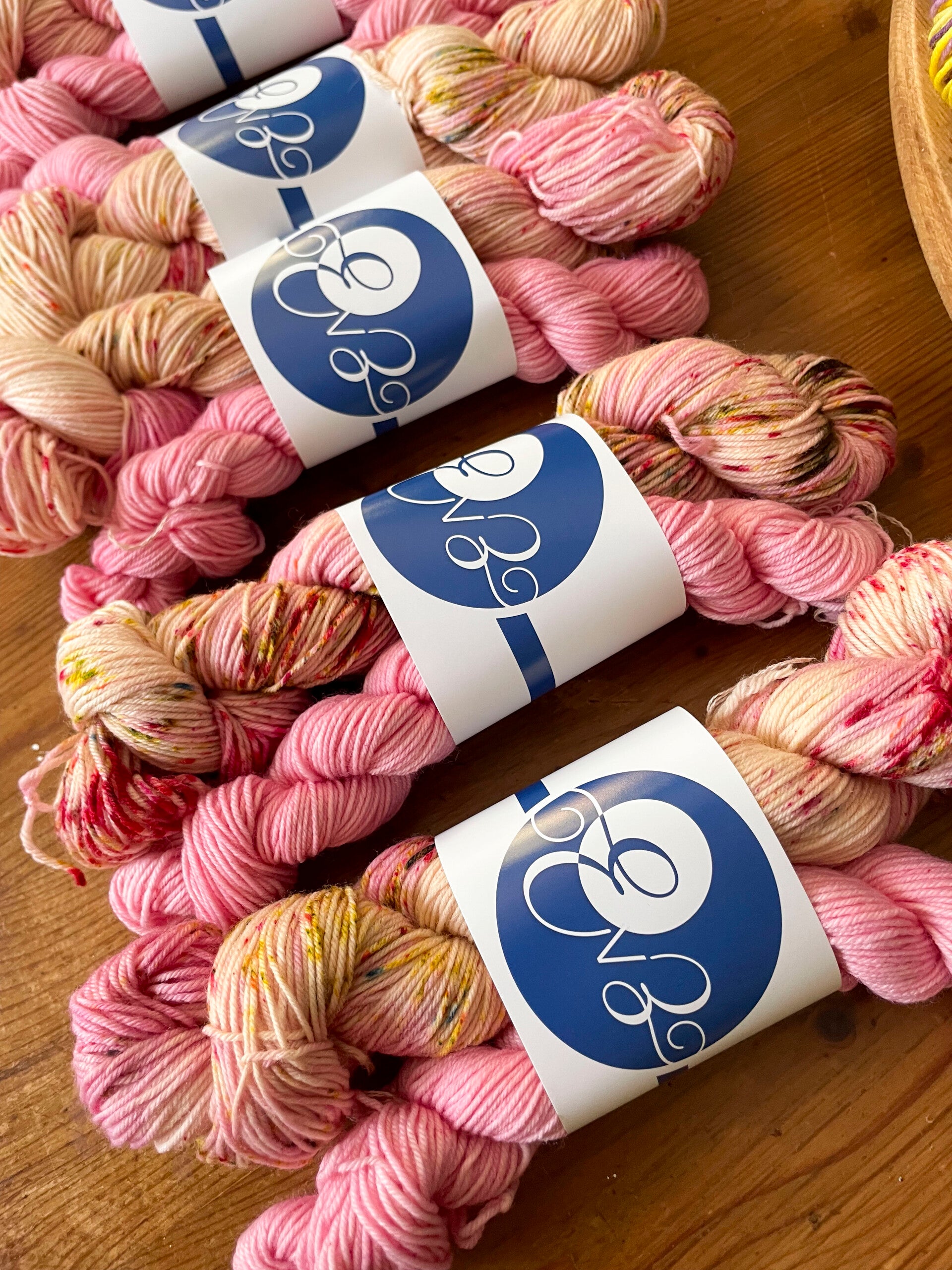 Kit à cho7 • Merino Nylon • Pistache & Praline