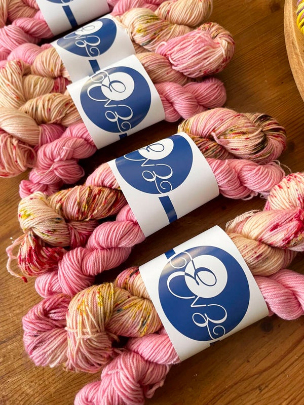 Kit à cho7 • Merino Nylon • Pistache & Praline