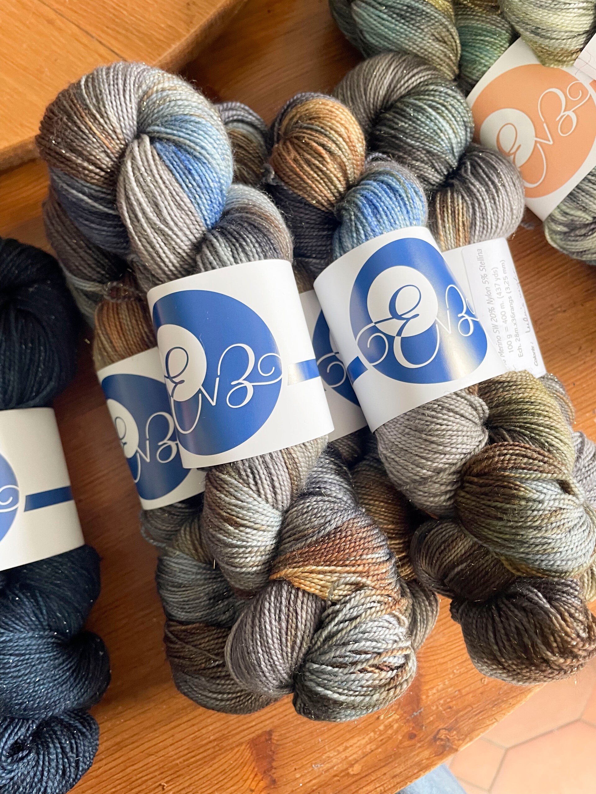 Lulu's night • Merino Nylon Stellina