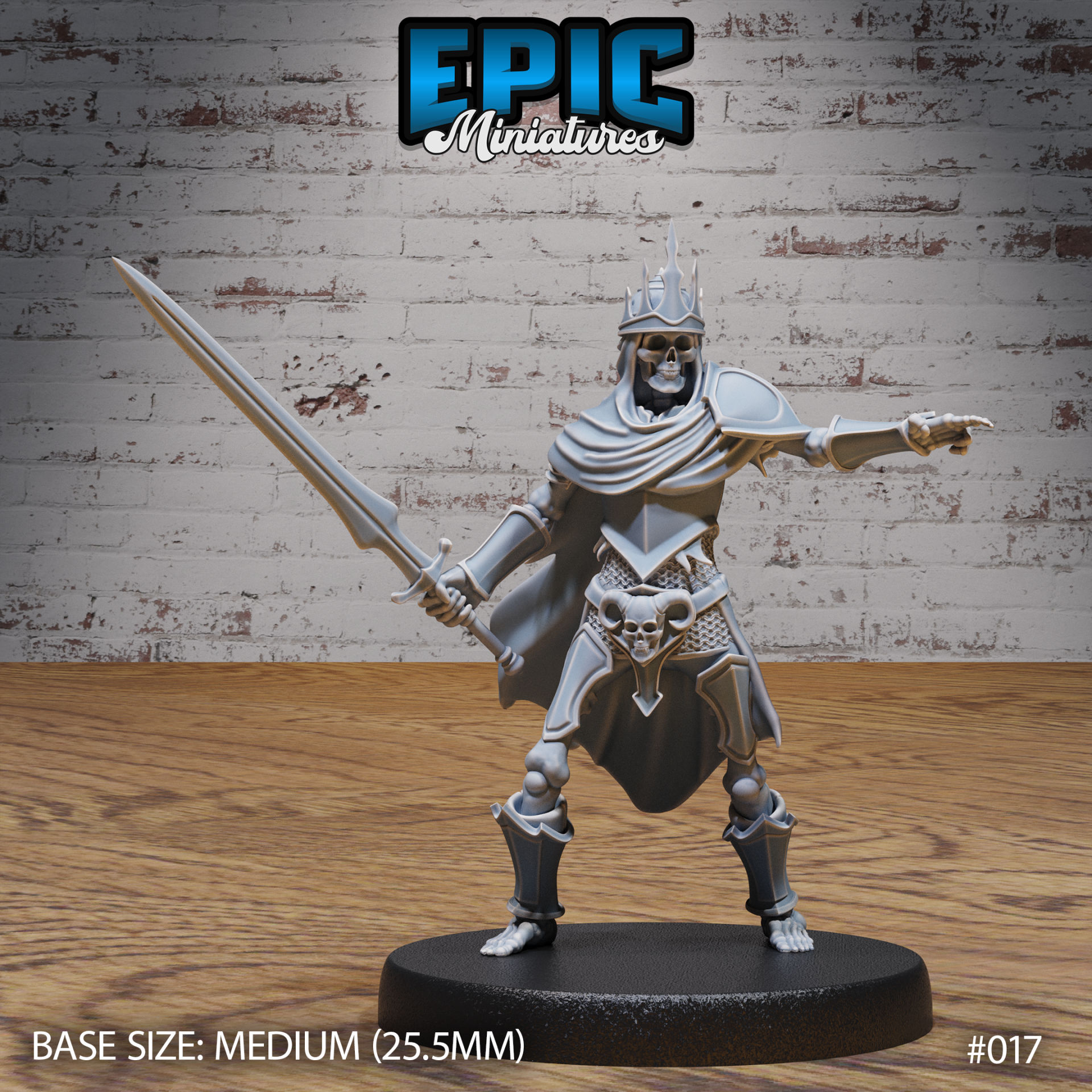 Skeleton Melee Units  | Undead Army Pack | Epic miniatures