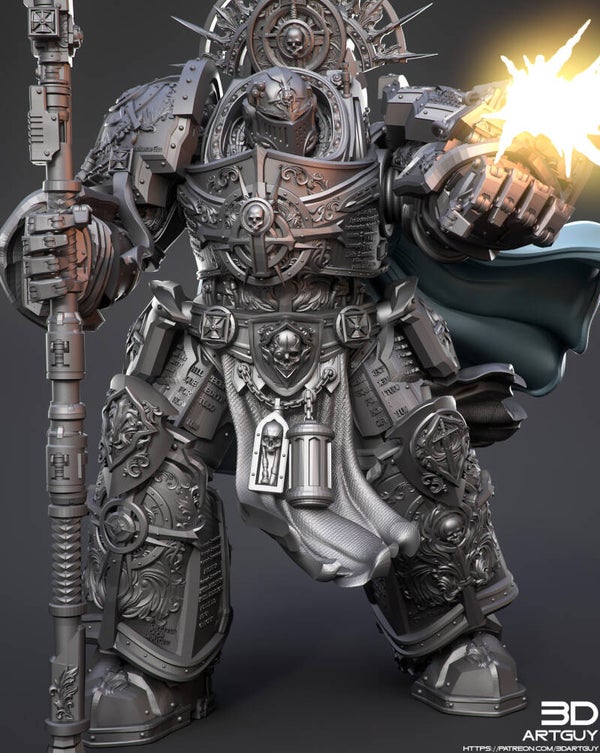 Knight of Purity | 3D Art guy