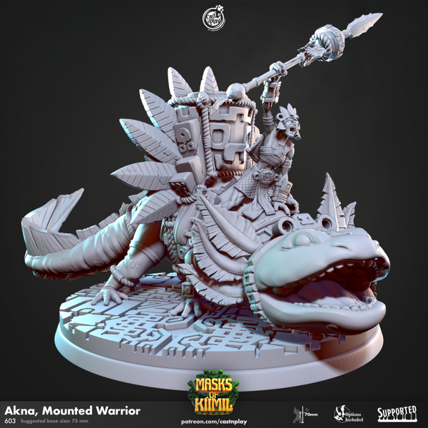 Akna, Mounted Warrior