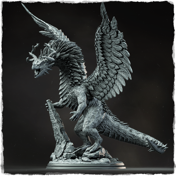 Quillflame, the Feathered Dragon | Evox Arts | Kickstarter