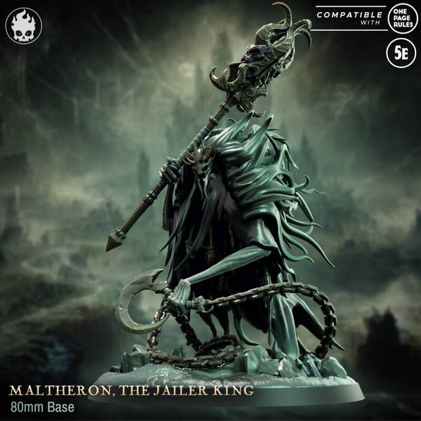 Maltheron The Jailer King  | ShroudBorn  | Fleshcraft Studio