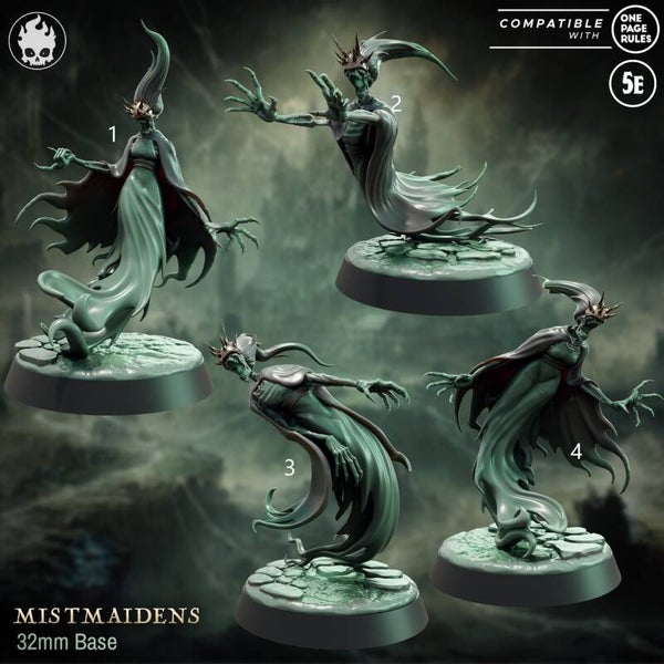 Mistmaidens | ShroudBorn  | Fleshcraft Studio