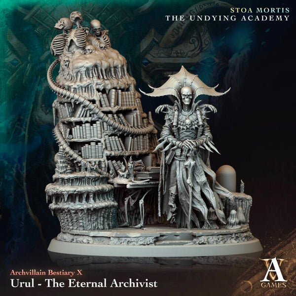 Urul - The Eternal Archivist | SMtUA  bundle | Archvillain Games