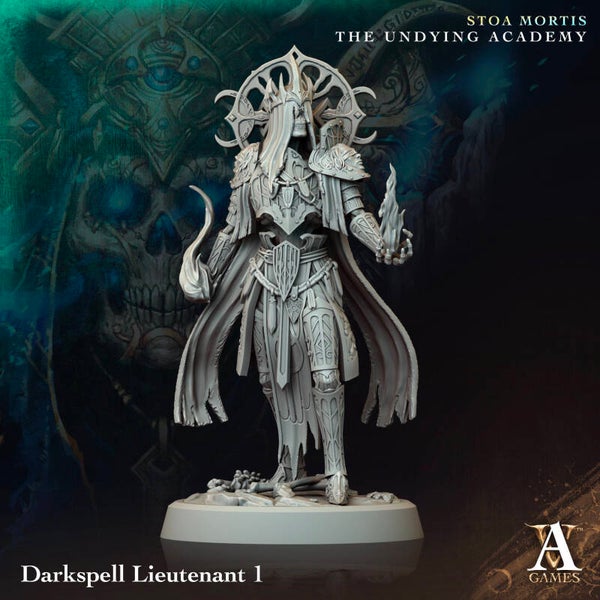Darkspell Lieutenant | SMtUA Bundle | Archvillain Games
