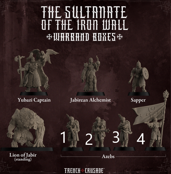 The Sultenate of the iron wall | Warband | Warhammer