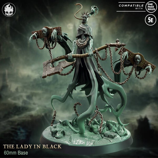 The Lady In Black | ShroudBorn  | Fleshcraft Studio
