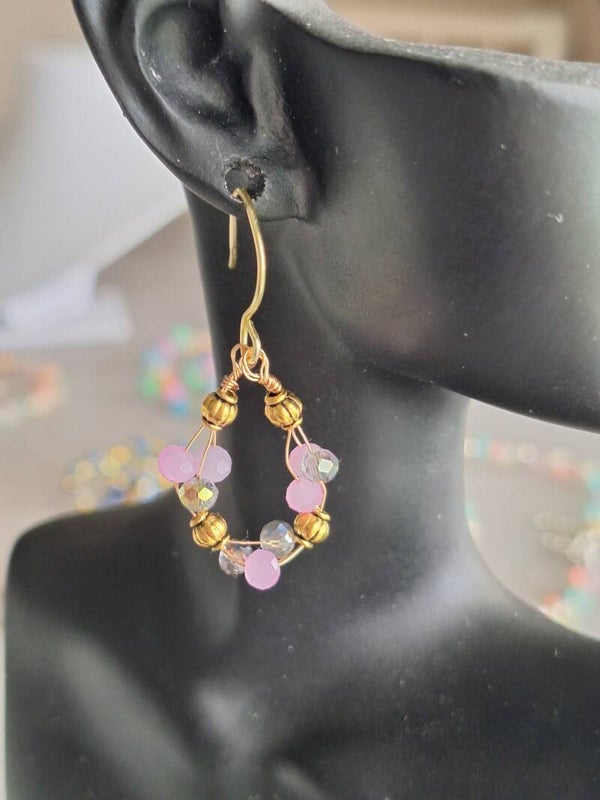 Ensemble 2 pièces bracelet boucle d'oreille Marie Claire