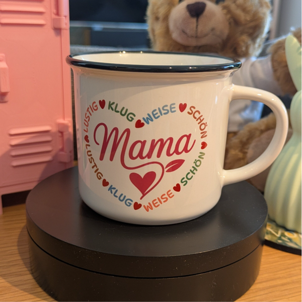 Personalisierte Tasse mit Muttertagsmotiven