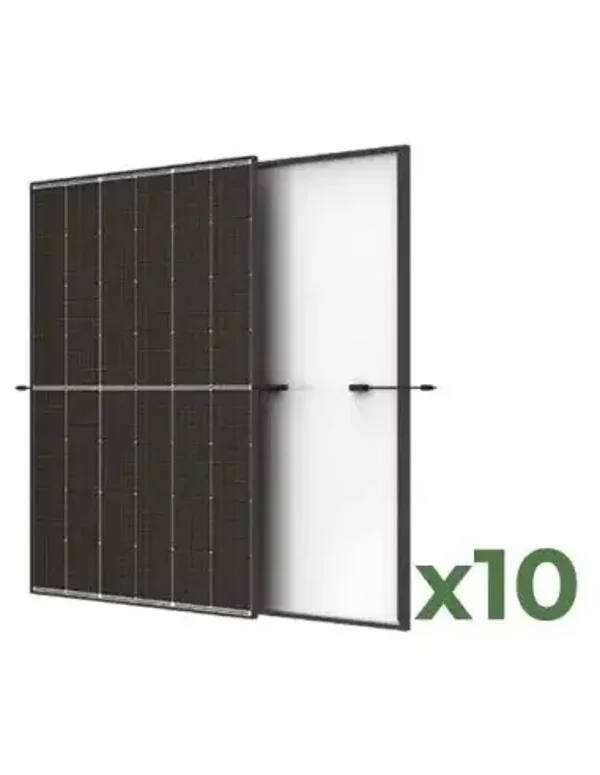 Set 10 pannelli solari fotovoltaici 510W tot. 5100W mono TRINASOLAR Vertex S+