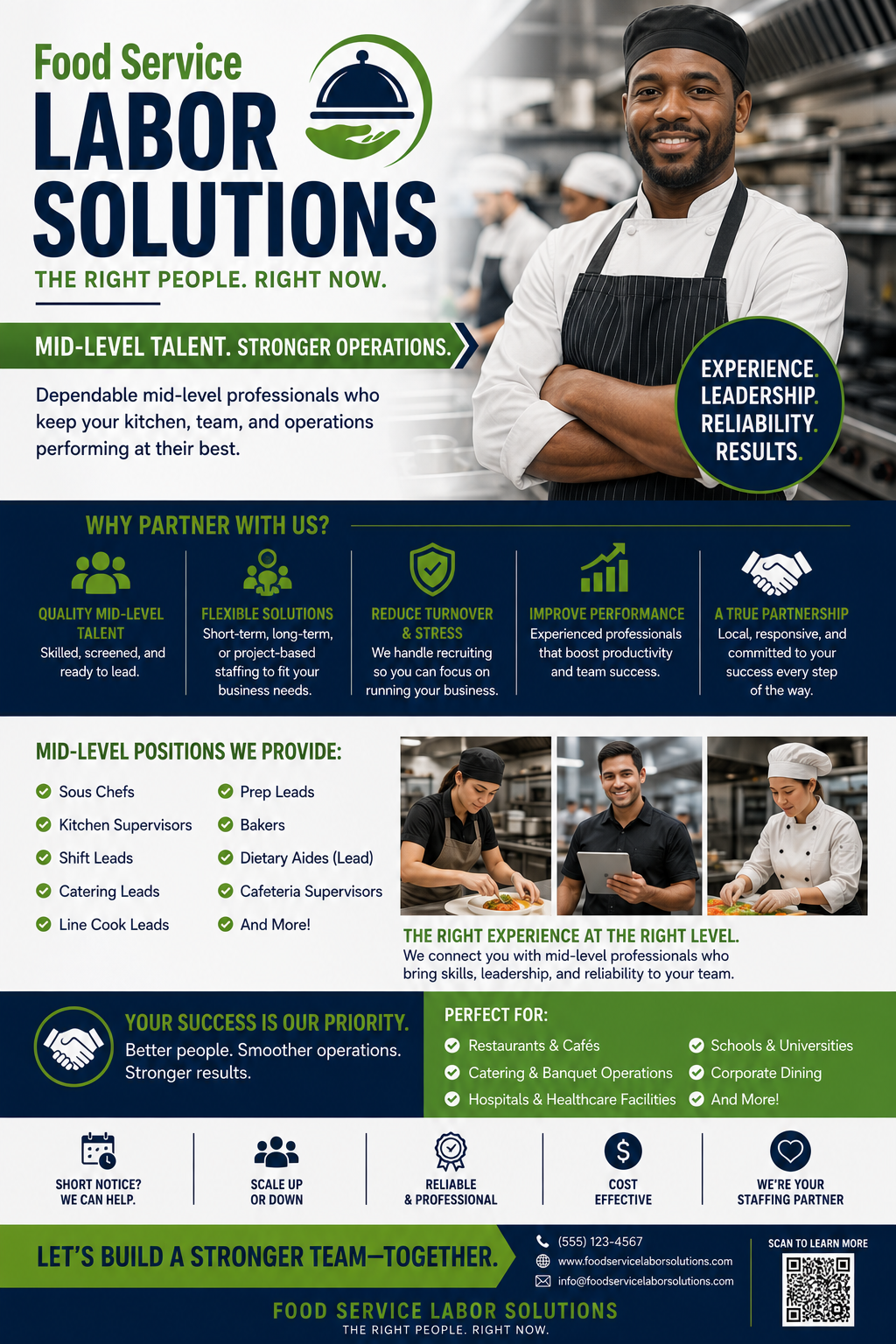 FOOD SERVICE LABOR SOLUTIONS (Mid Level)