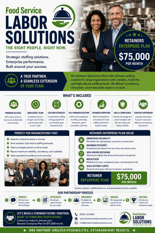 RETAINERS (Enterprise Plan)