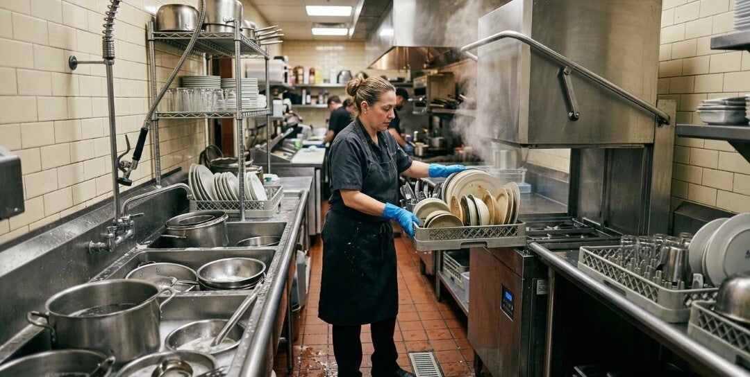 Temporary Staffing Billing Rate (4hr)Dishwasher