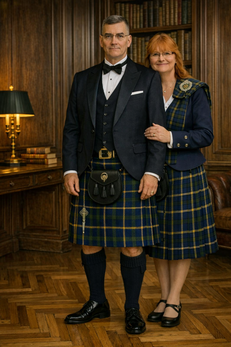 Carl and Elke in House Attire