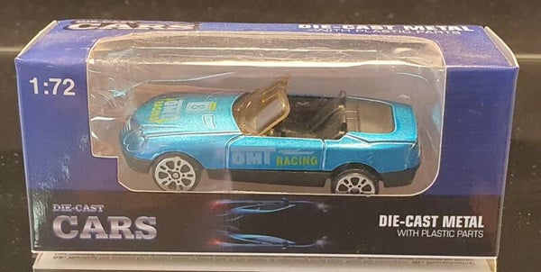 Sportwagen blauw (Cars)