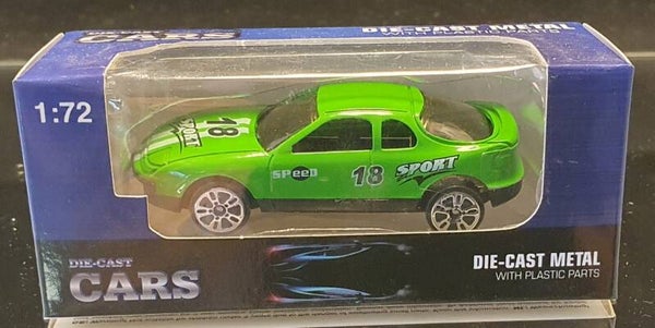 Sportwagen groen (Cars)