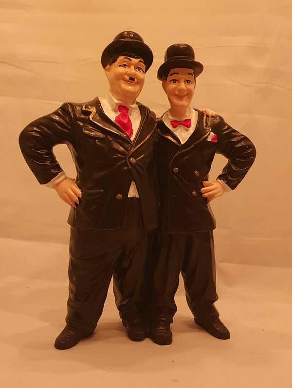 Laurel & Hardy zwart (S 75)