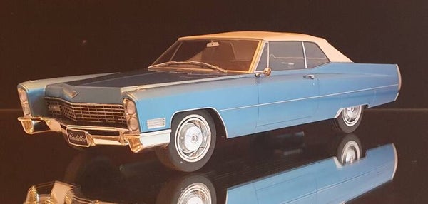 Cadillac Deville blauw (KK SCALE)