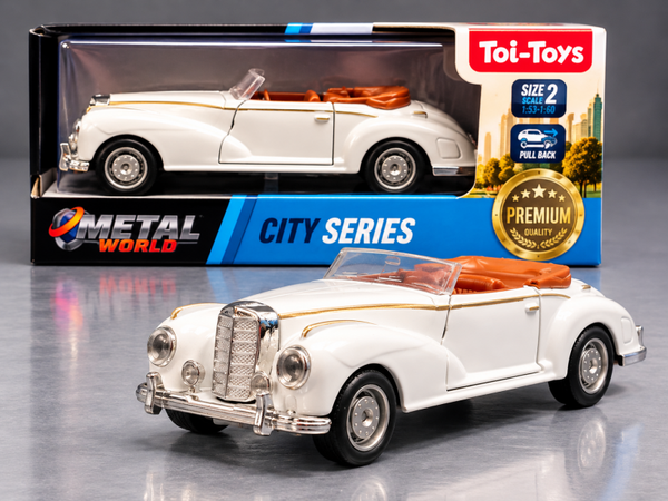 Witte open Convertible