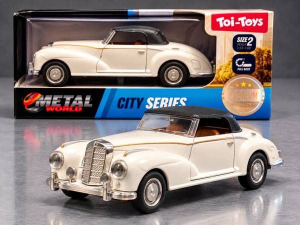 Witte gesloten Convertible