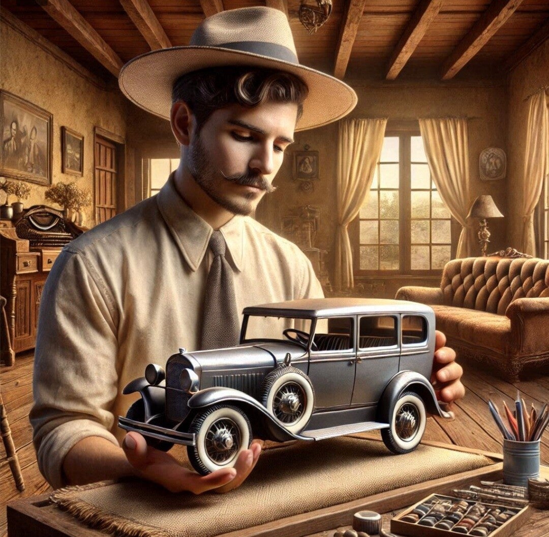 De miniaturen in de schaal 1:32 van de Hobbyloods 