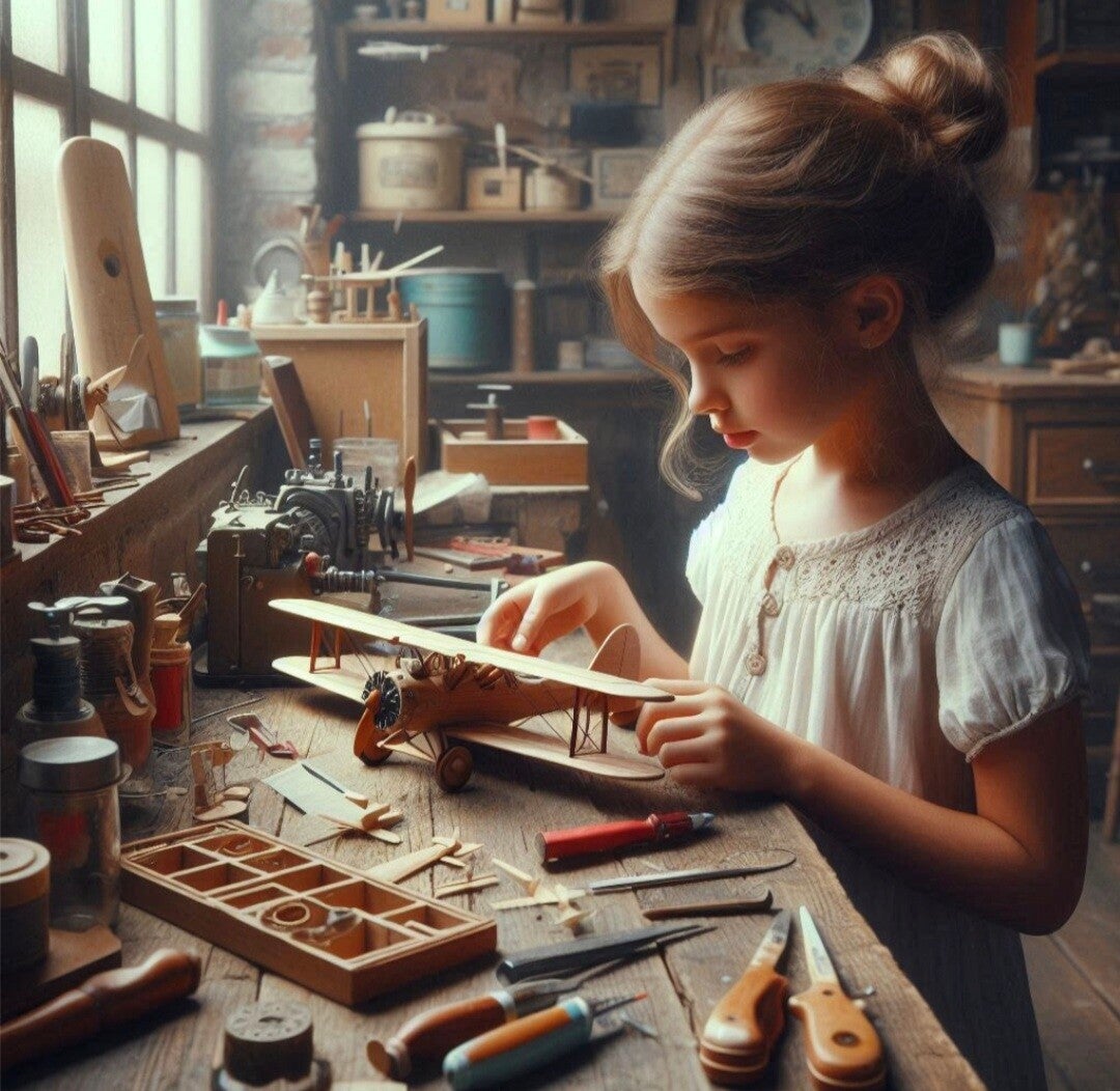 Diversen modellen plastic modelbouw van de Hobbyloods 