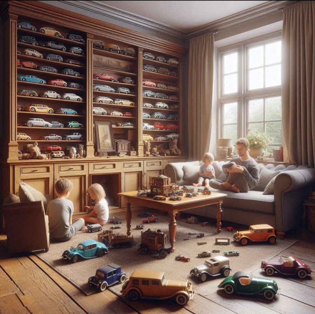 Miniatuur modellen van de Hobbyloods 