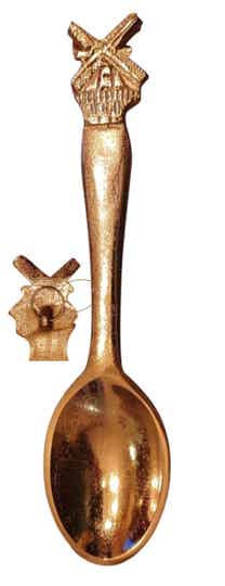Decoratieve Metalen lepel (D72168)