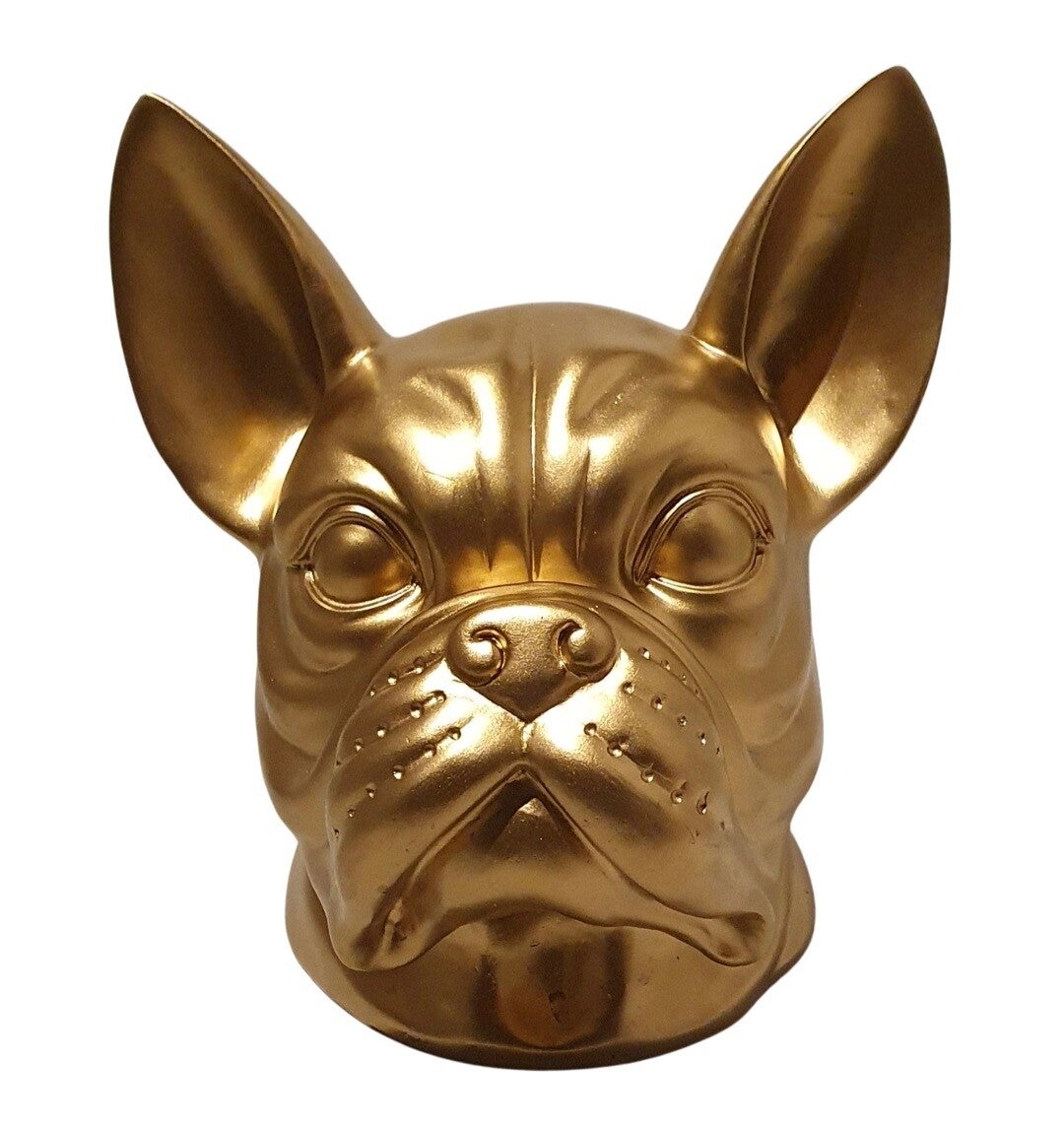 Bulldog kop goud (140105 G)