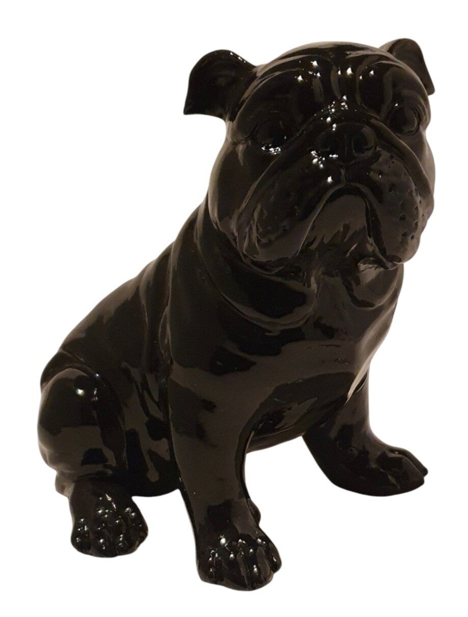 Zwarte decoratieve Bulldog (140111 BL)