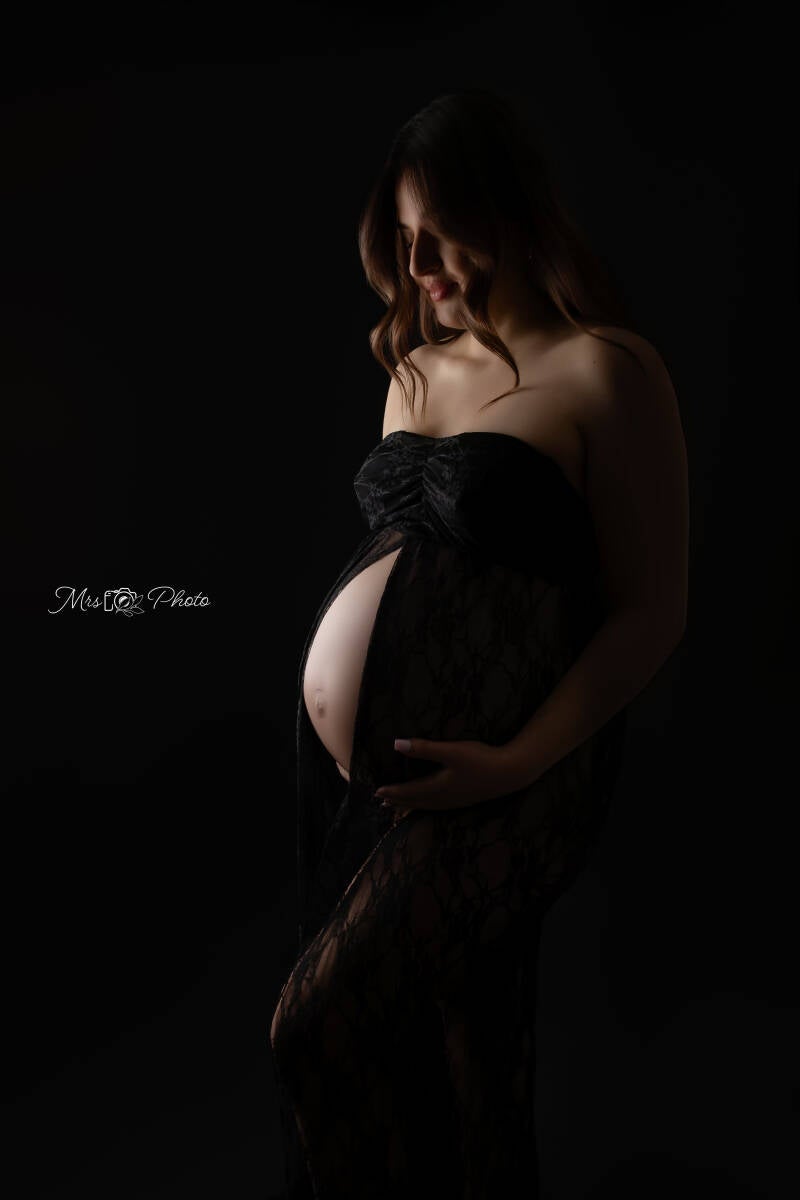 Grossesse studio-flash-Mrs Photo-photographe Haute-Savoie