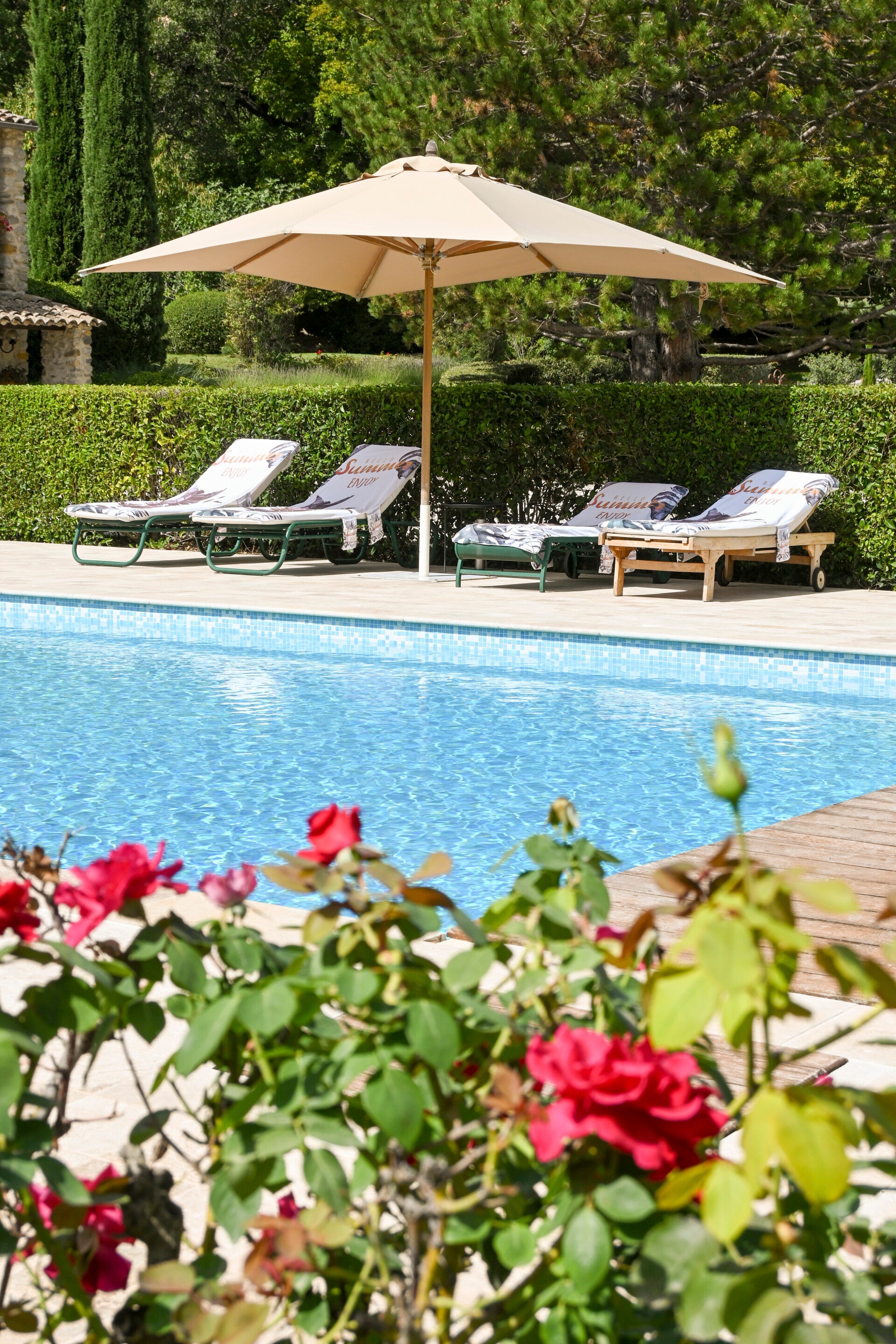 Piscine d'hôte Le moulin de l'Asse