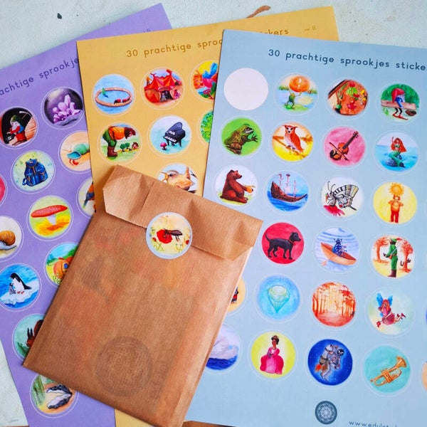 stickervellen sprookjes