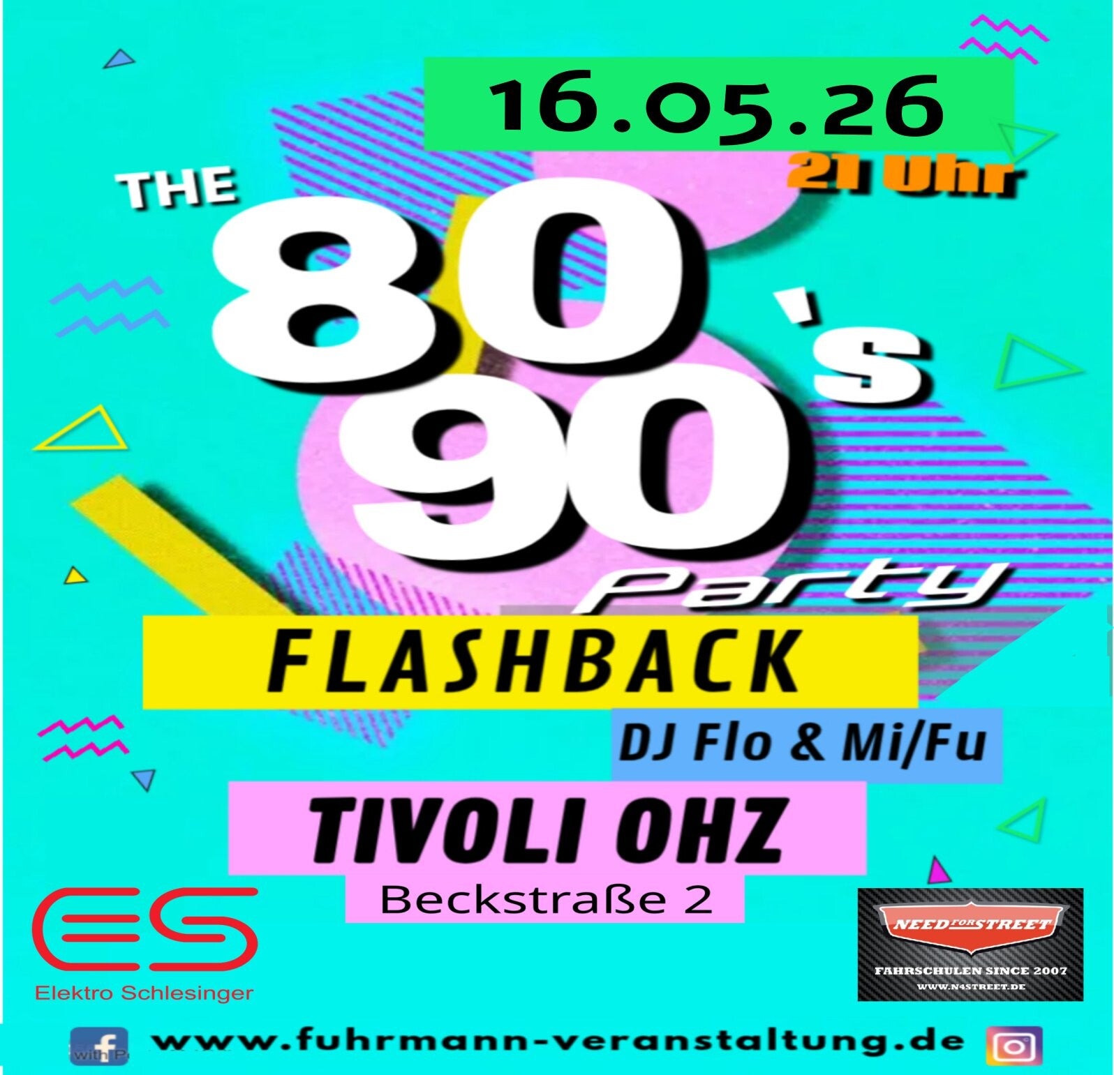 Ticket für die 80er & 90er im TIVOLI