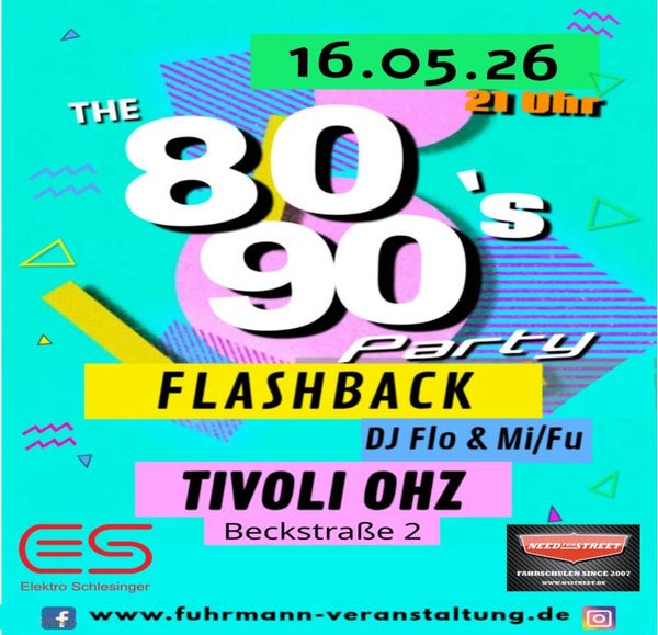 Ticket für die 80er & 90er im TIVOLI