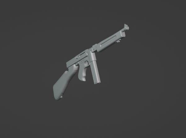 Fusil mitrailleur thompson 1/16