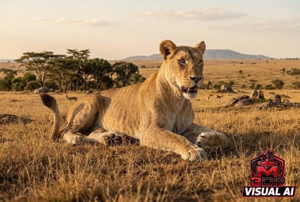 lionne N°1/lioness N°1