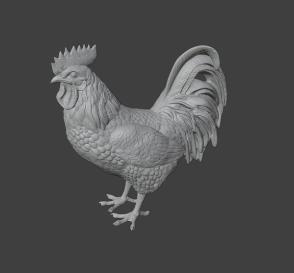 Coq N°1 / Rooster N°1 1/16
