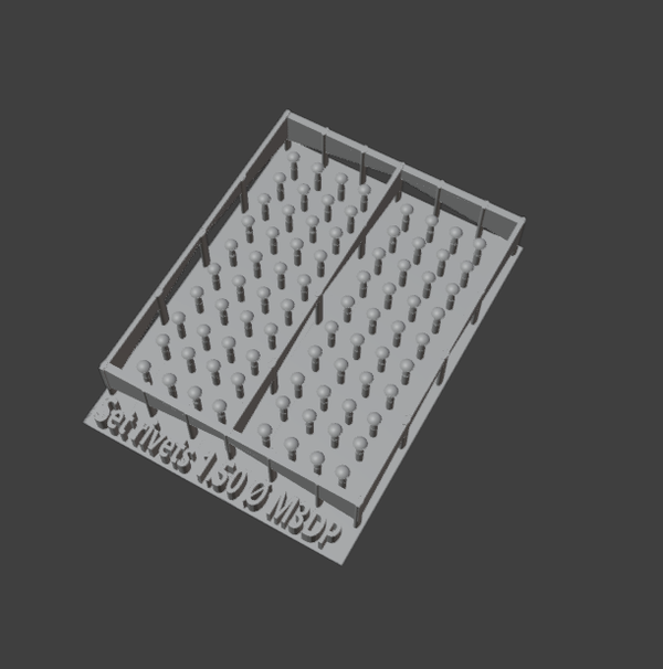 Set de rivets Ø 1.50 MM / Rivet set Ø 1.50 MM